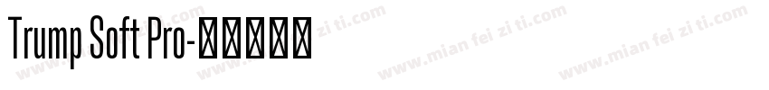 Trump Soft Pro字体转换